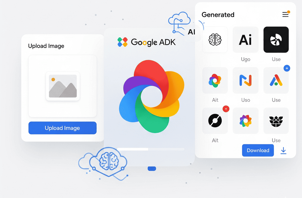 Building an AI Logo Generator with Google's ADK: Implementing Image Upload and Generation
